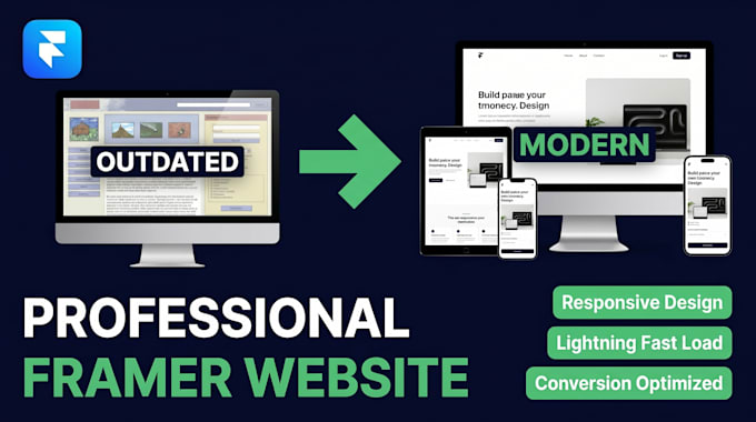 build framer website fix framer website redesign framer website framer developer
