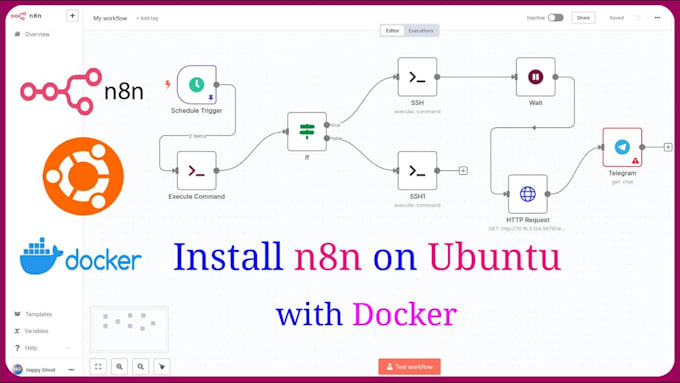 fully configure your server inside docker, linux, ubuntu, unraid server, macos
