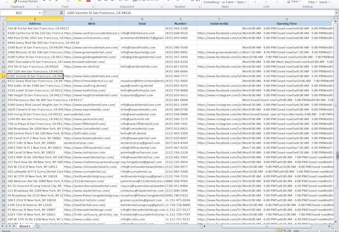 do data entry, copy paste, excel data entry and web research