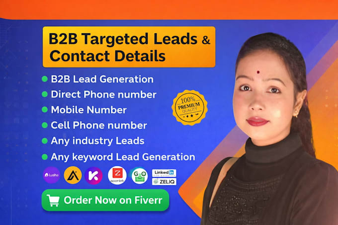 do linkedin b2b lead generation with GEO targeted verified leads