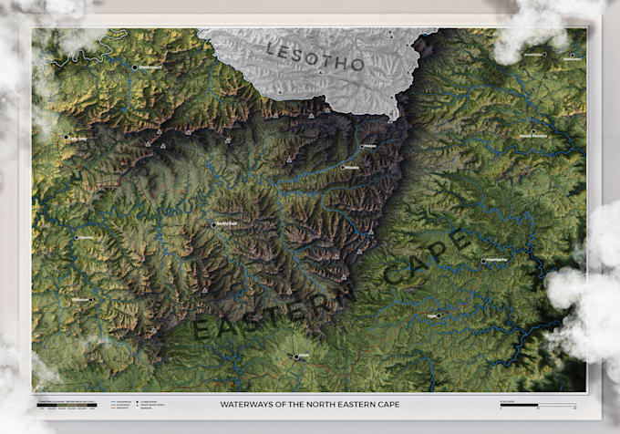 create a geographically accurate, printable map for your location