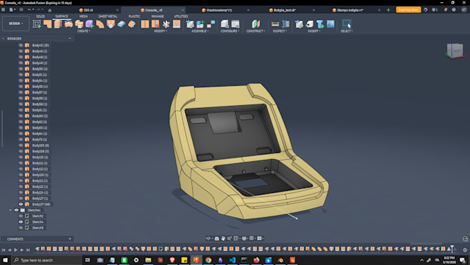 design screen enclosure for 3d printing prototyping