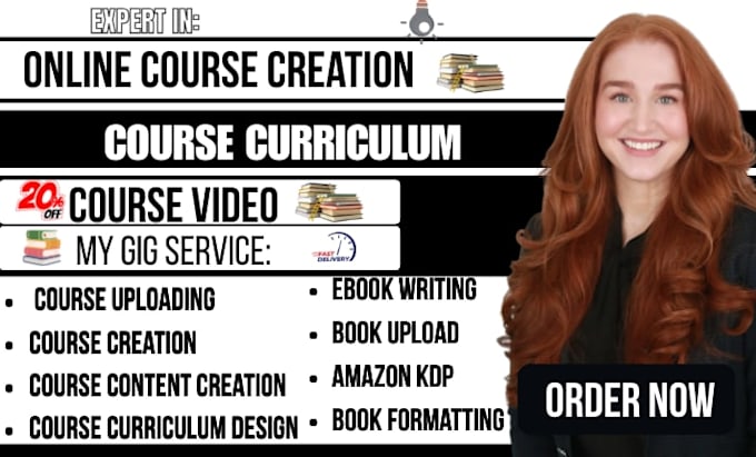create online course content, elearning course creation, course curriculum, ppt