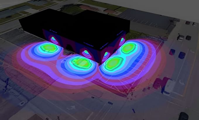 create autocad photometric lighting plan for city permit, lighting calculation