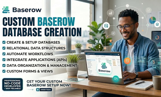 build baserow databases, automation, and integrations