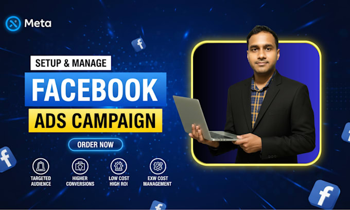 create, manage and optimize facebook ads campaigns for high ROI