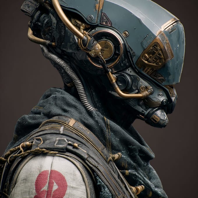 Design sci fi character illustration or sci fi art for your project by ...