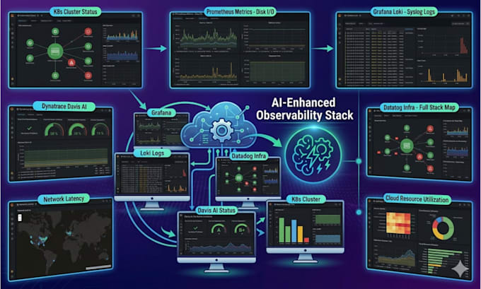 Do ai powered prometheus and grafana monitoring setup by Urduface09 ...