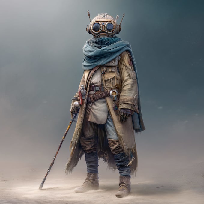 design your sci fi and star wars character