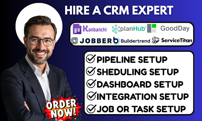 setup lone wolf crm jobber buildertrend taskade servicetitan kanbanchi planhub