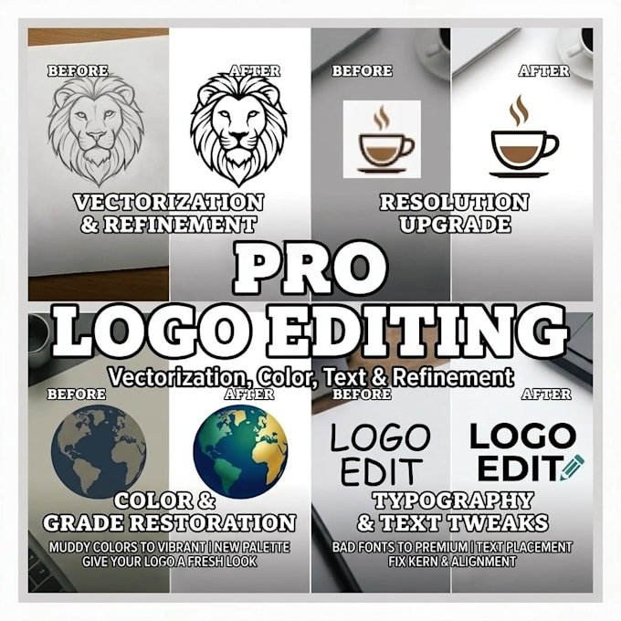do amazing photoshop editing and document formatting