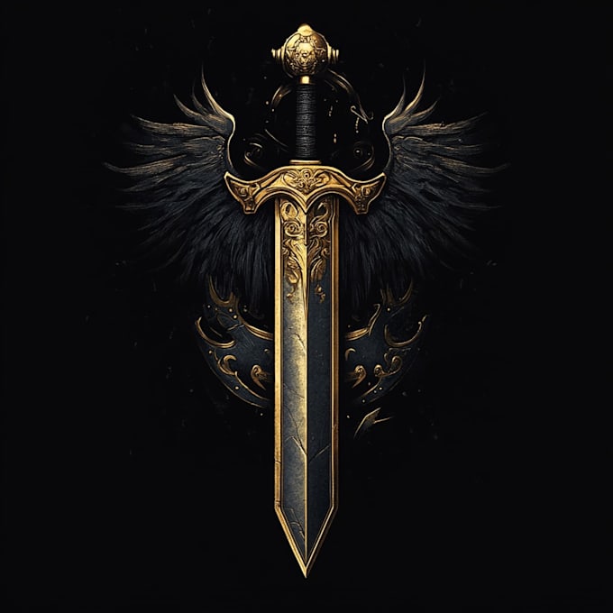 do a fantasy game logo