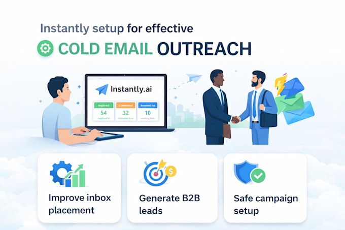 setup instantly ai for cold email outreach and warmup