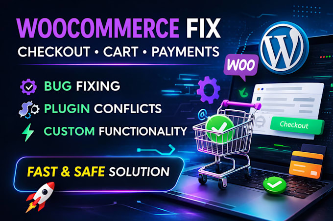 customize woocommerce functionality and fix bugs