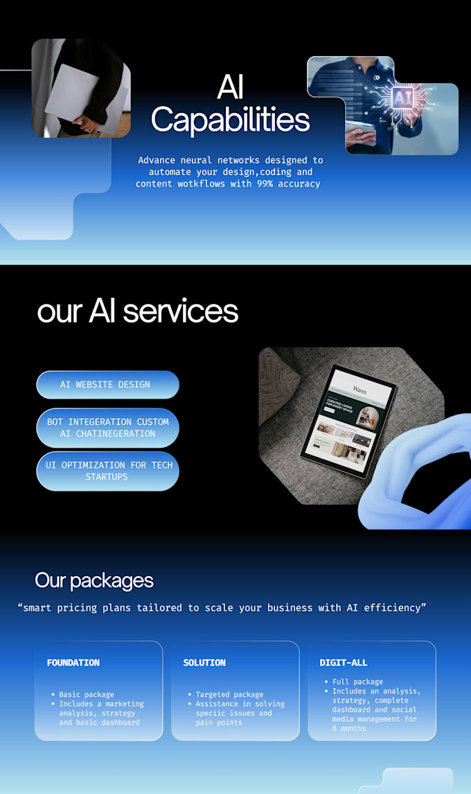 design a professional and responsive word press website