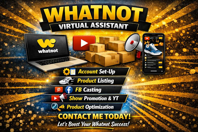 your whatnot virtual assistant for sales growth
