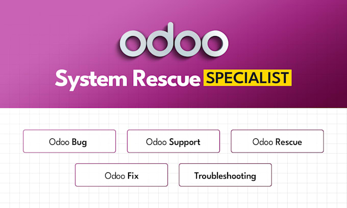 fix, debug and rescue your odoo erp system