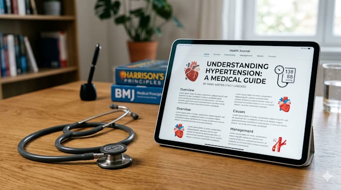 write expert medical SEO blog posts and health articles as an mbbs student
