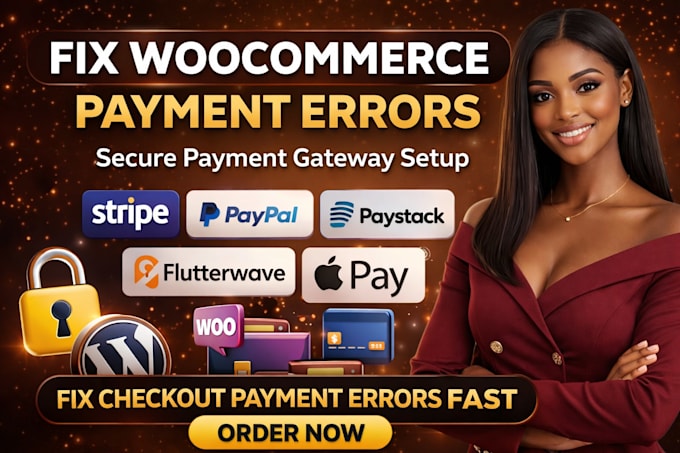 fix woocommerce payment errors, congifure secure payments gateways for wordpress