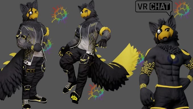 make custom vrchat avatar port model edit for gmod mmd and sfm
