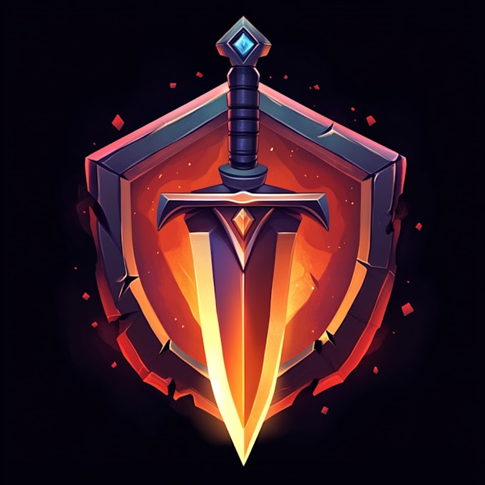 do a fantasy game logo
