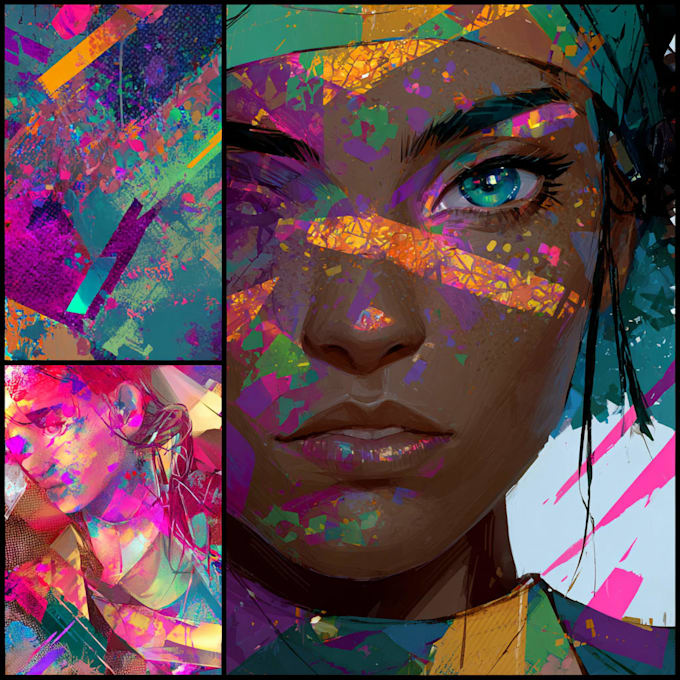 Create stunning digital art and character design by Zandnter | Fiverr