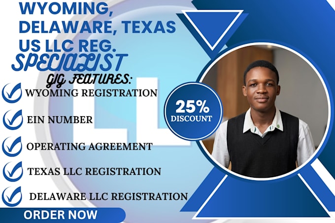 register your US llc in wyoming llc, delaware llc, new mexico llc, ein number