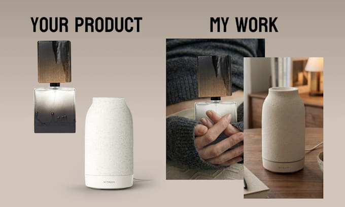 create ai product photography with realistic backgrounds