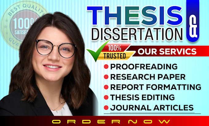 professional format, edit your thesis and research paper proofreading