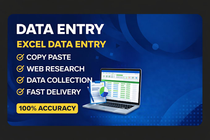 do fast data entry, copy paste and typing work