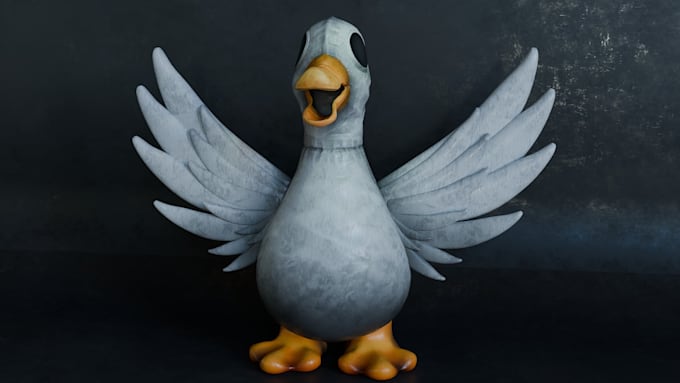 make a high quality stylized 3d characters for games