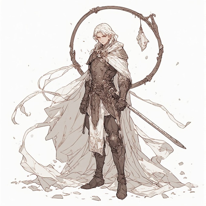 dnd character art and dnd character