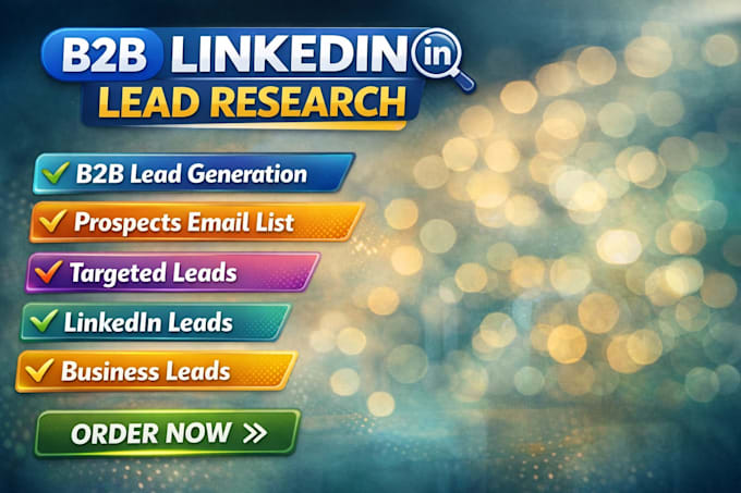 do b2b linkedin lead research with accurate contacts