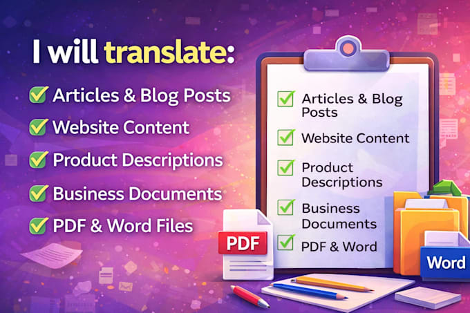 provide professional english arabic persian translation