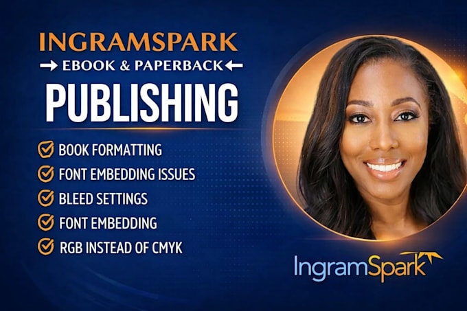 format, upload and publish your book on ingramspark