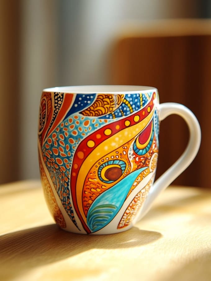 draw a mug or coffee mug design