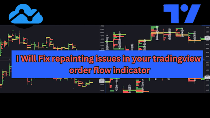fix repainting issues in your tradingview order flow indicator