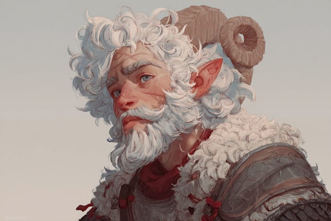 illustrate your dnd character, fantasy oc, or rpg hero