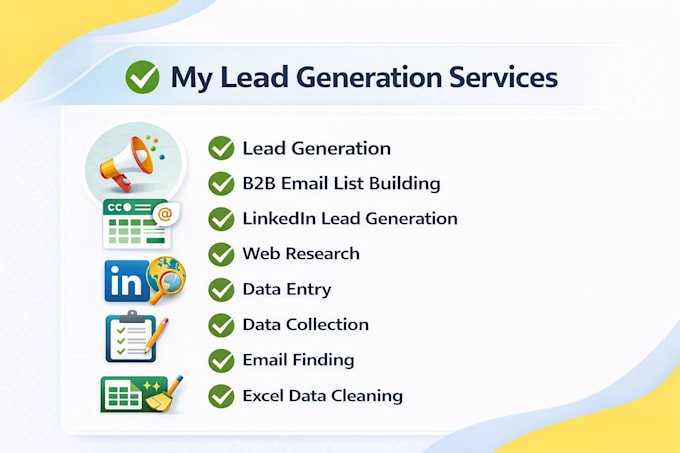targeted b2b leads and verified email list USA and UK focus