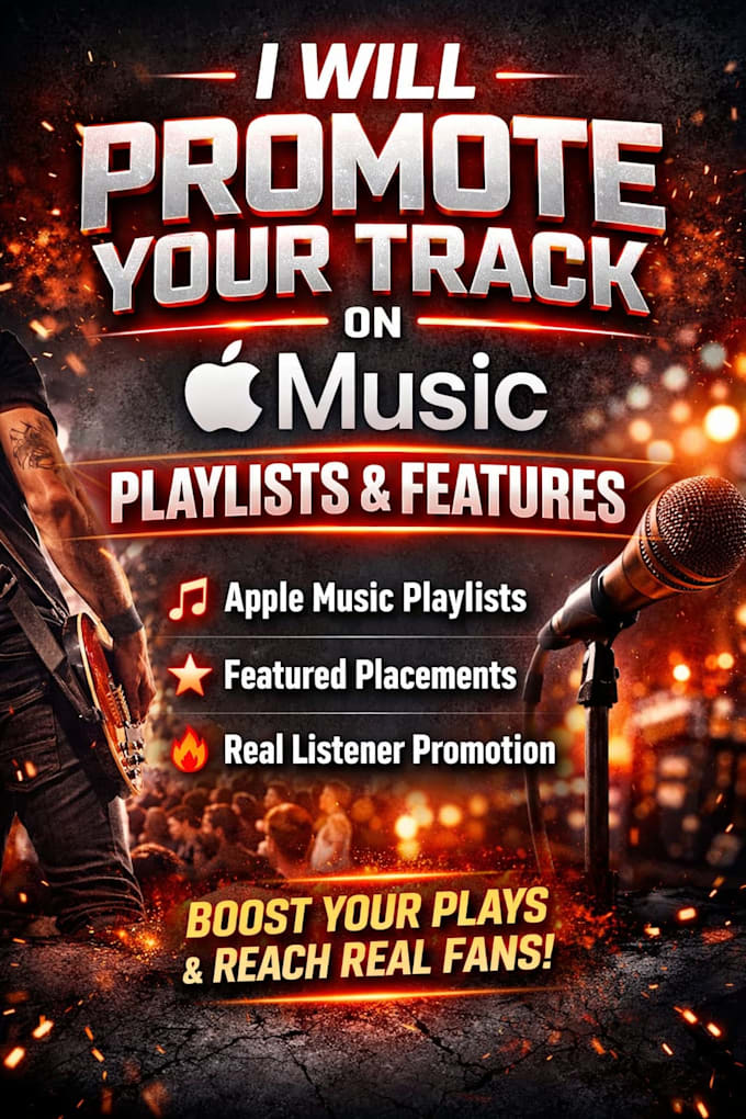 promote your track on apple music playlists features