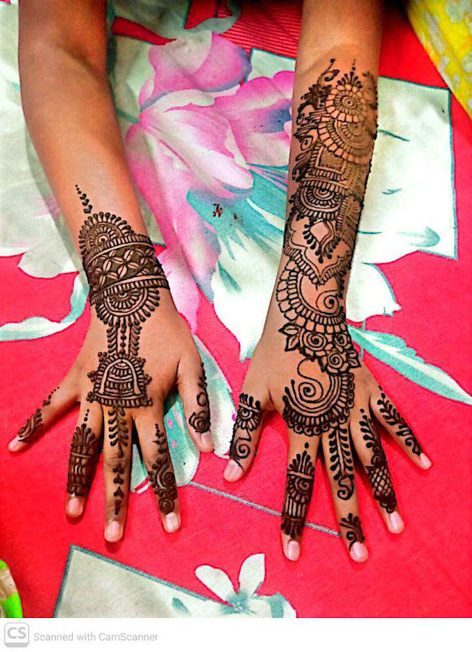 create beautiful mehendi or tatto designs