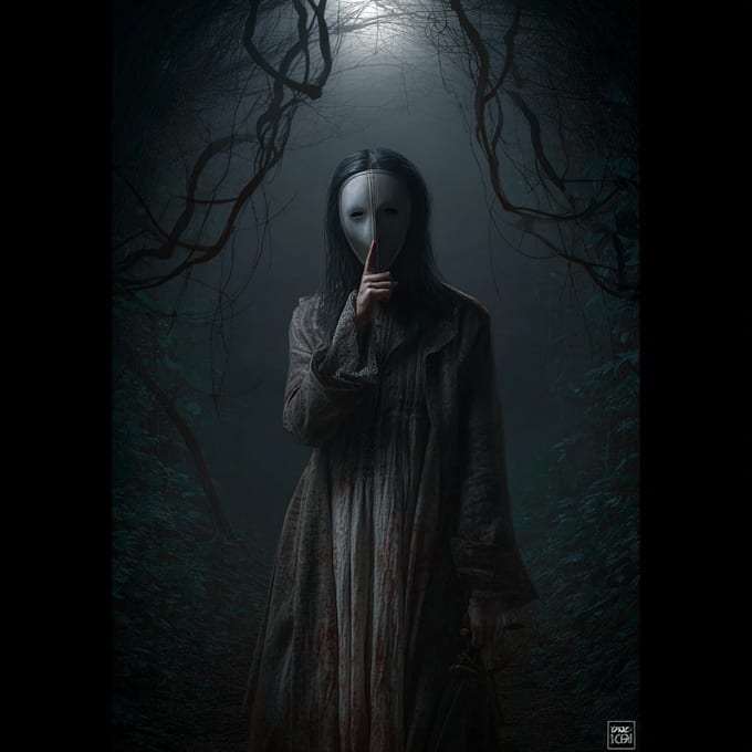 Horror Rialistic Drawing Draw realistic dark fantasy art and horror illustrations by Neotrail ...
