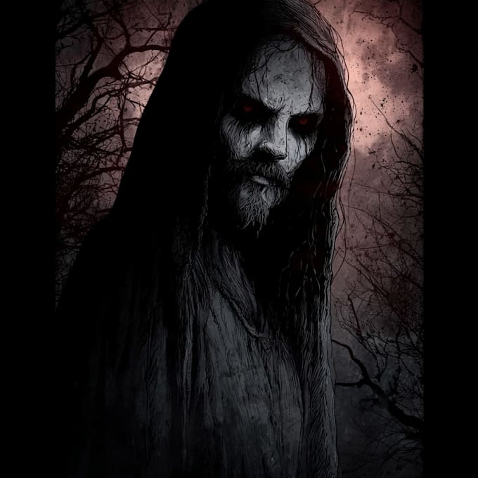 draw surreal dark horror art