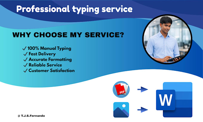 convert PDF or image to word with fast and accurate typing