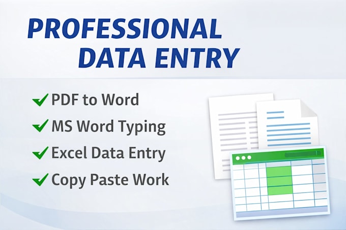 do fast data entry word excel and powerpoint