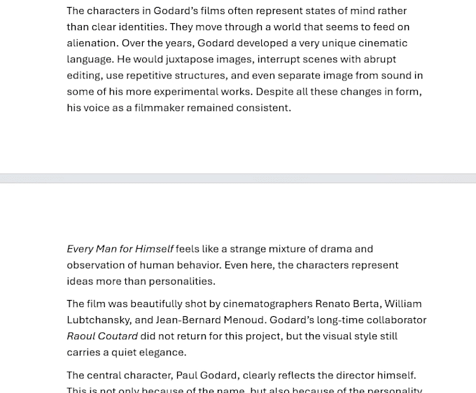 write film essays and analysis with explanationsmo