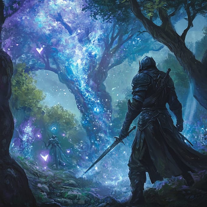 paint fantasy or dnd art