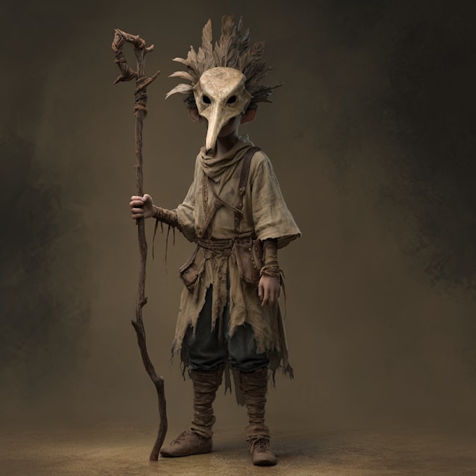 fantasy horror and fantasy horror character