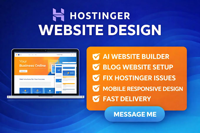 build hostinger ai website, hostinger blog setup, fix horrizon, supababe email