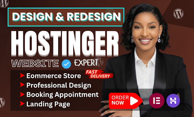 hostinger website design hostinger website redesign develop hostinger wordpress